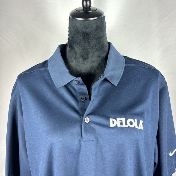 NWT Nike Men’s Golf Polo with Delola on Left Chest - Picture 4 of 12